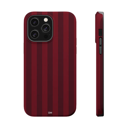 Bordeaux Pinstripe