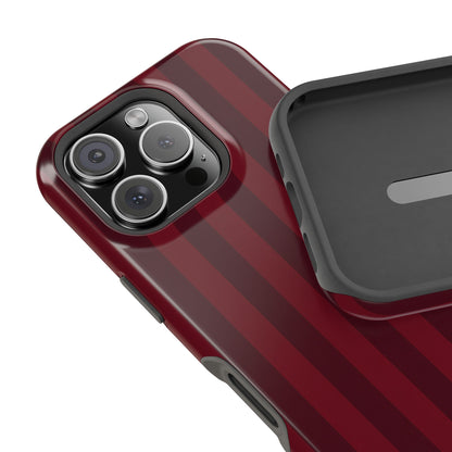 Bordeaux Pinstripe