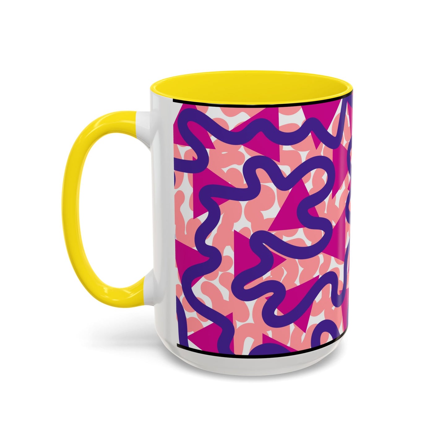 Taza de café abstracta (11, 15 oz)