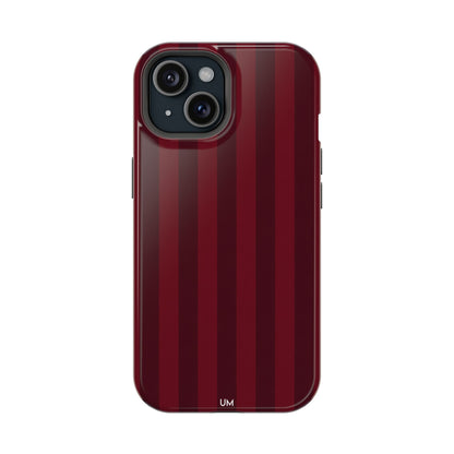 Bordeaux Pinstripe
