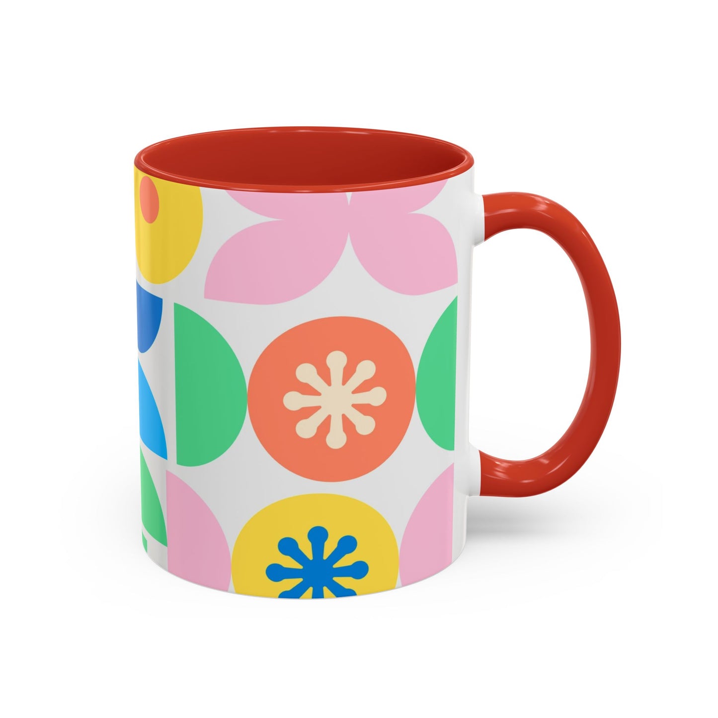 Taza de café colorida (11, 15 oz)