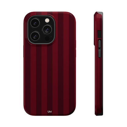 Bordeaux Pinstripe