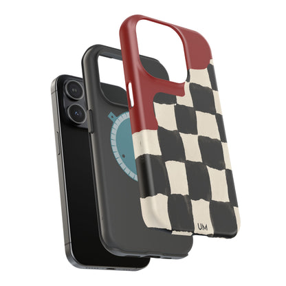 Checkerboard Red