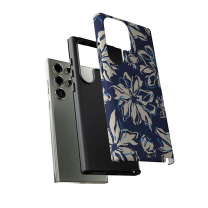 Blue Flor Tough Case