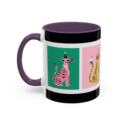 Taza de café con estampado animal (11, 15 oz)