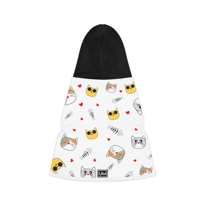 Sudadera con capucha para mascotas de la UM