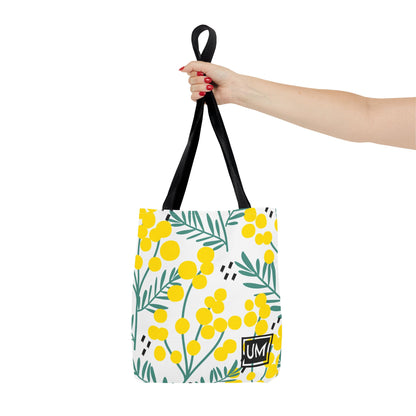 Bolso de mano con estampados florales llamativos (AOP)