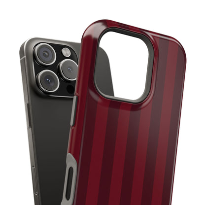 Bordeaux Pinstripe