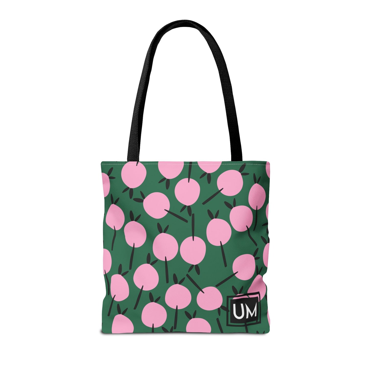 Bolso de mano con estampados florales llamativos (AOP)