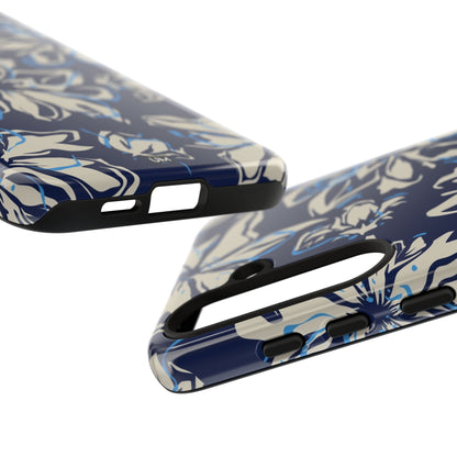 Blue Flor Tough Case