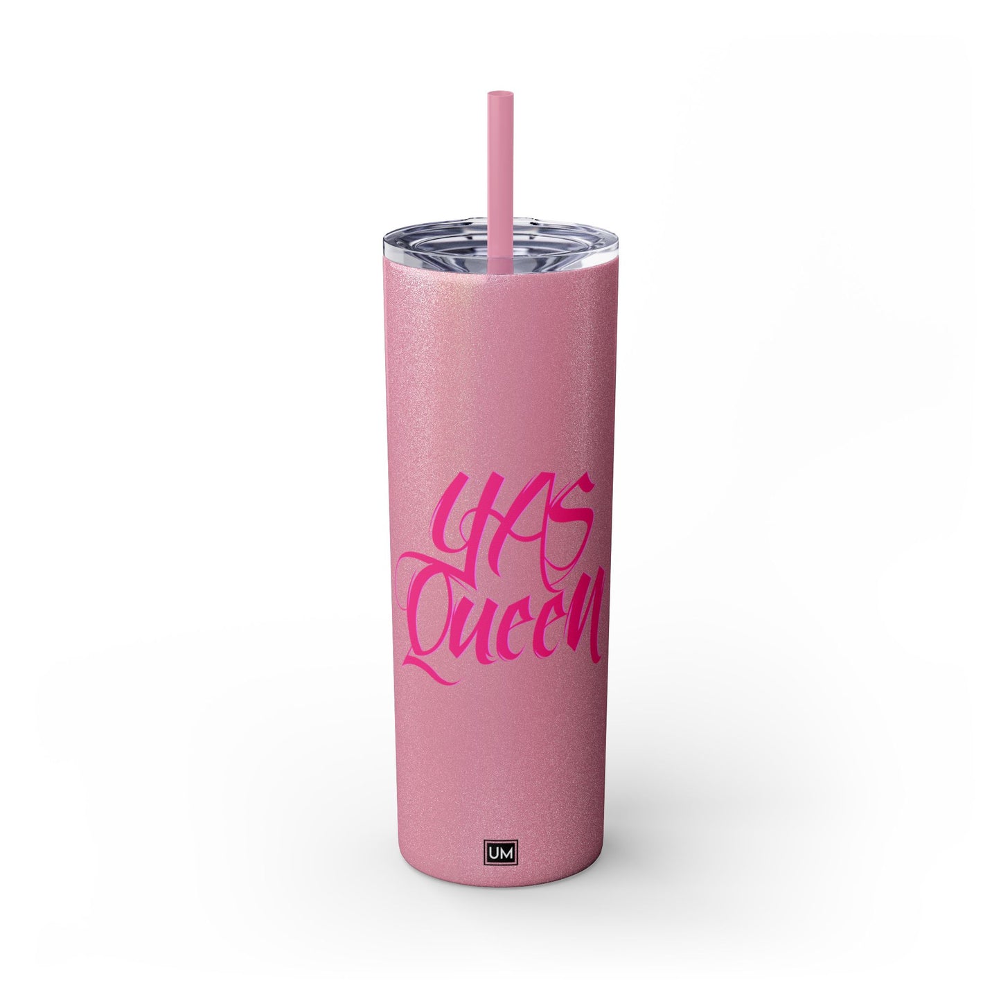 Queen Tumbler with Straw, 20oz