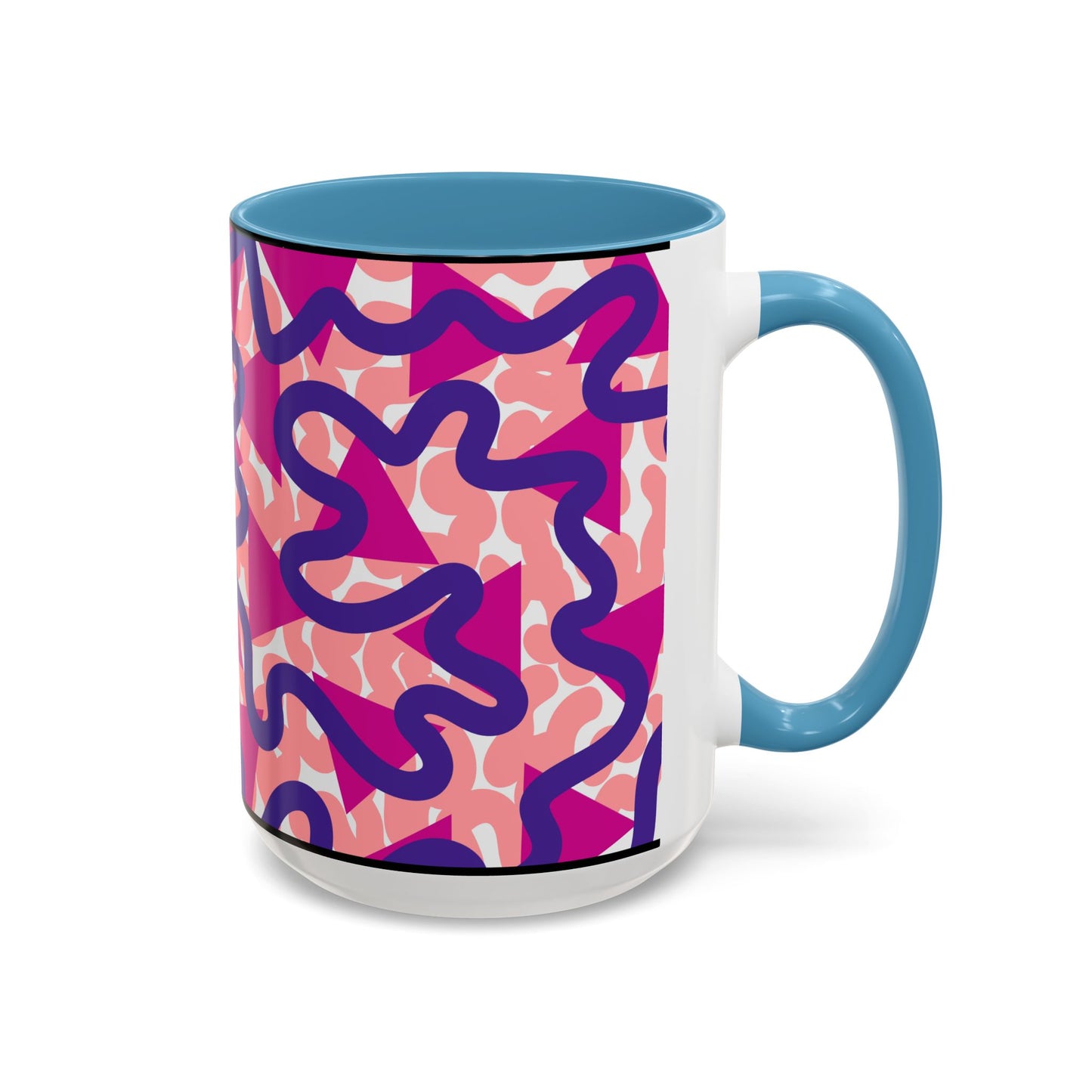 Taza de café abstracta (11, 15 oz)