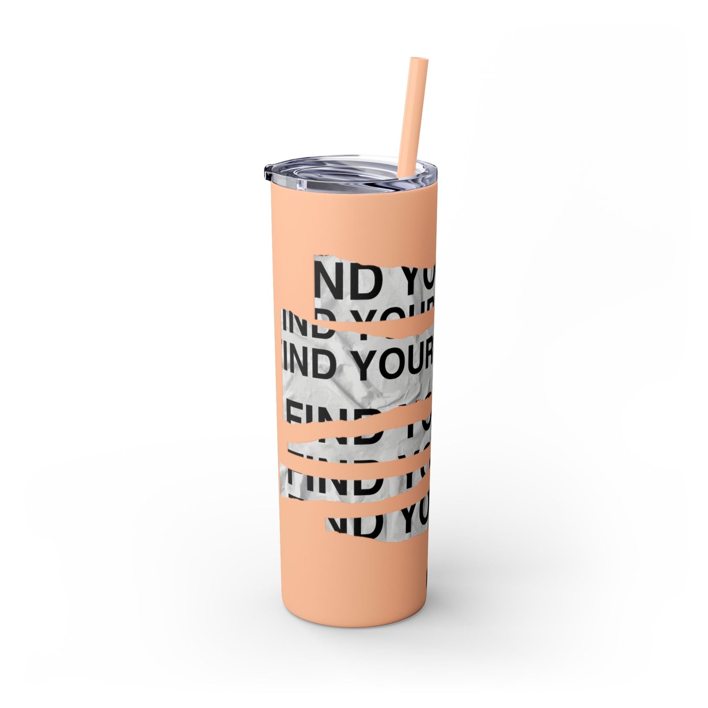 Vaso con pajita Find Your Voice, 20 oz