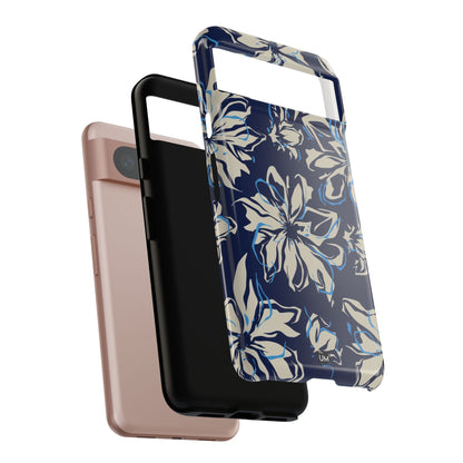 Blue Flor Tough Case