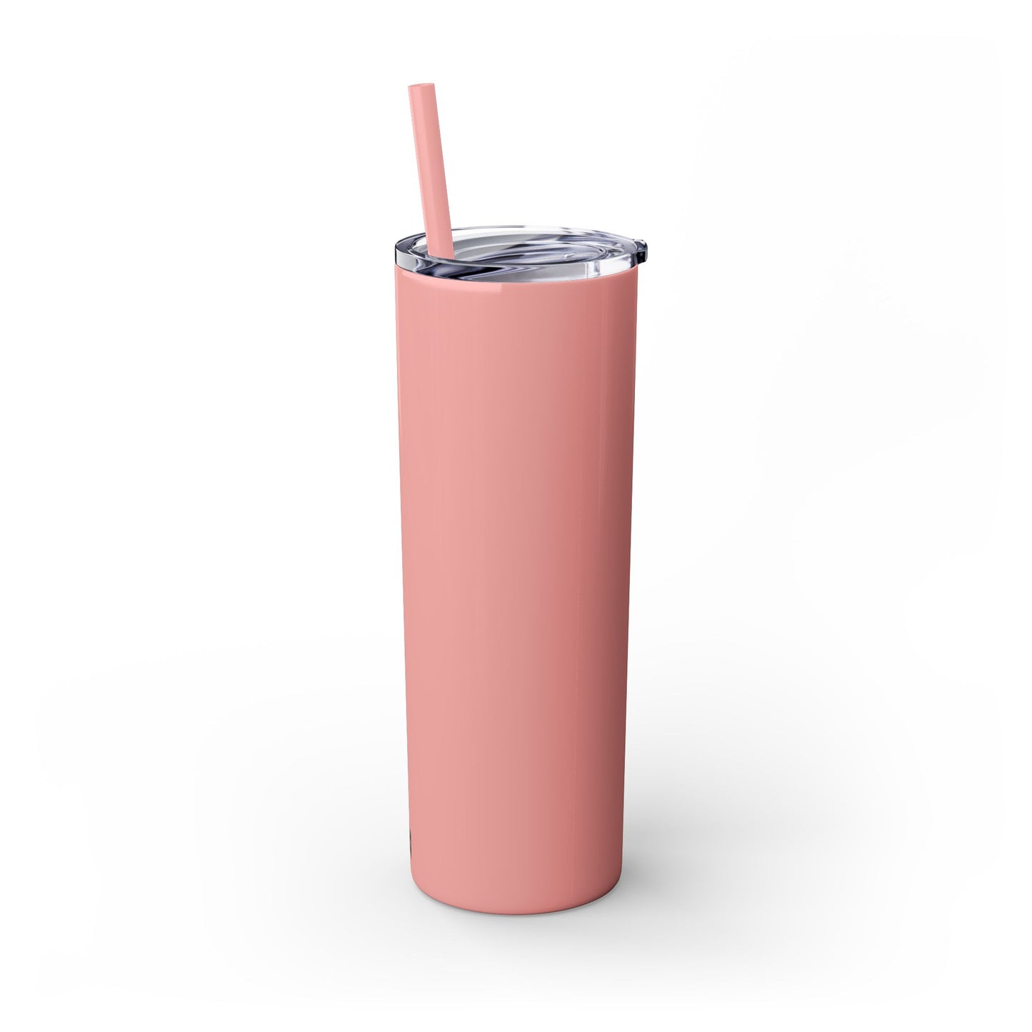 Plain Tumbler with Straw, 20oz