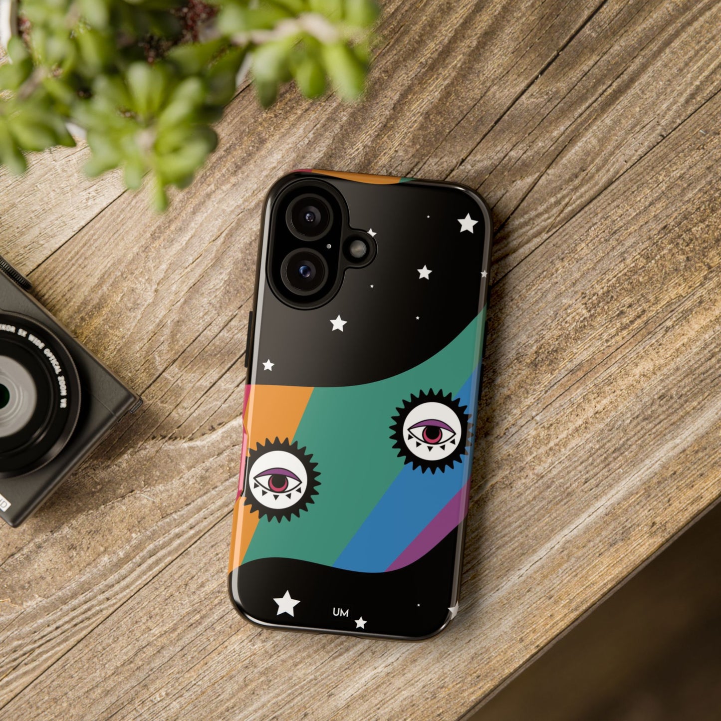 Estuche resistente Arcoiris Eye