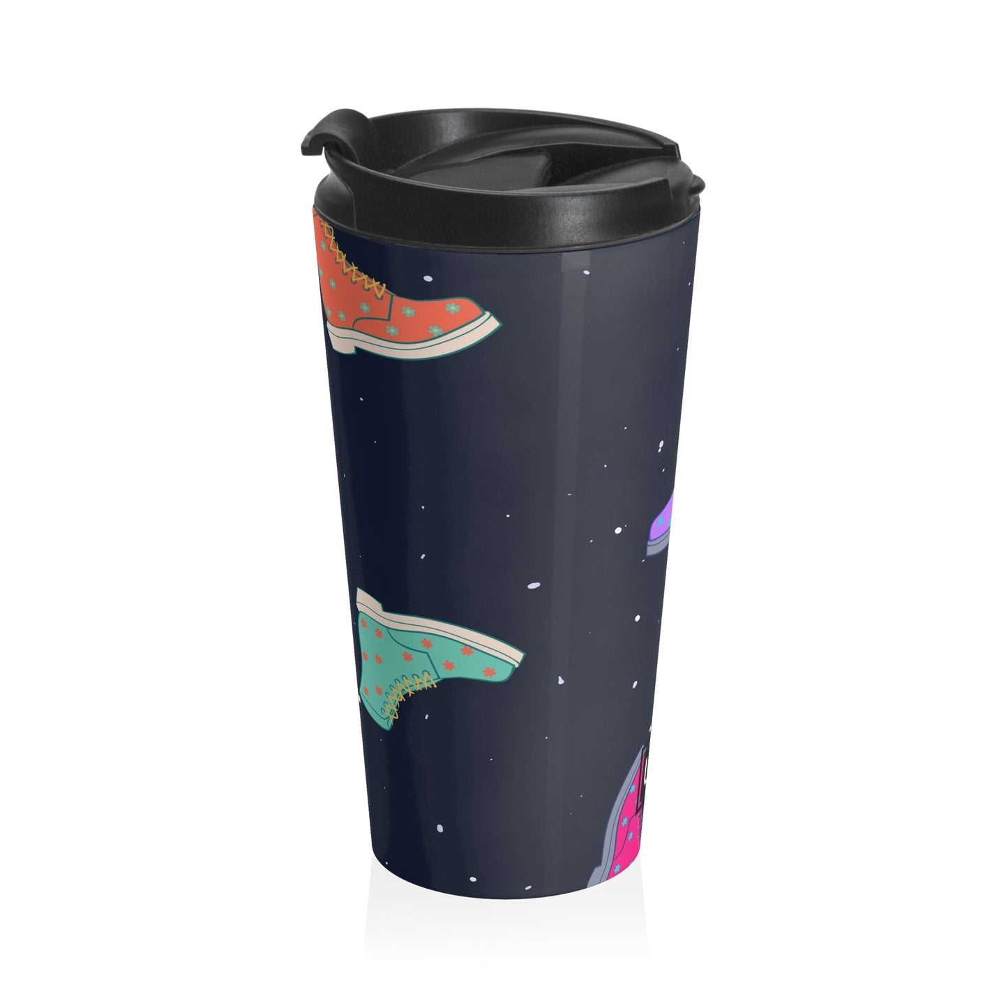 Taza de viaje de acero inoxidable Stellar Pop Girl