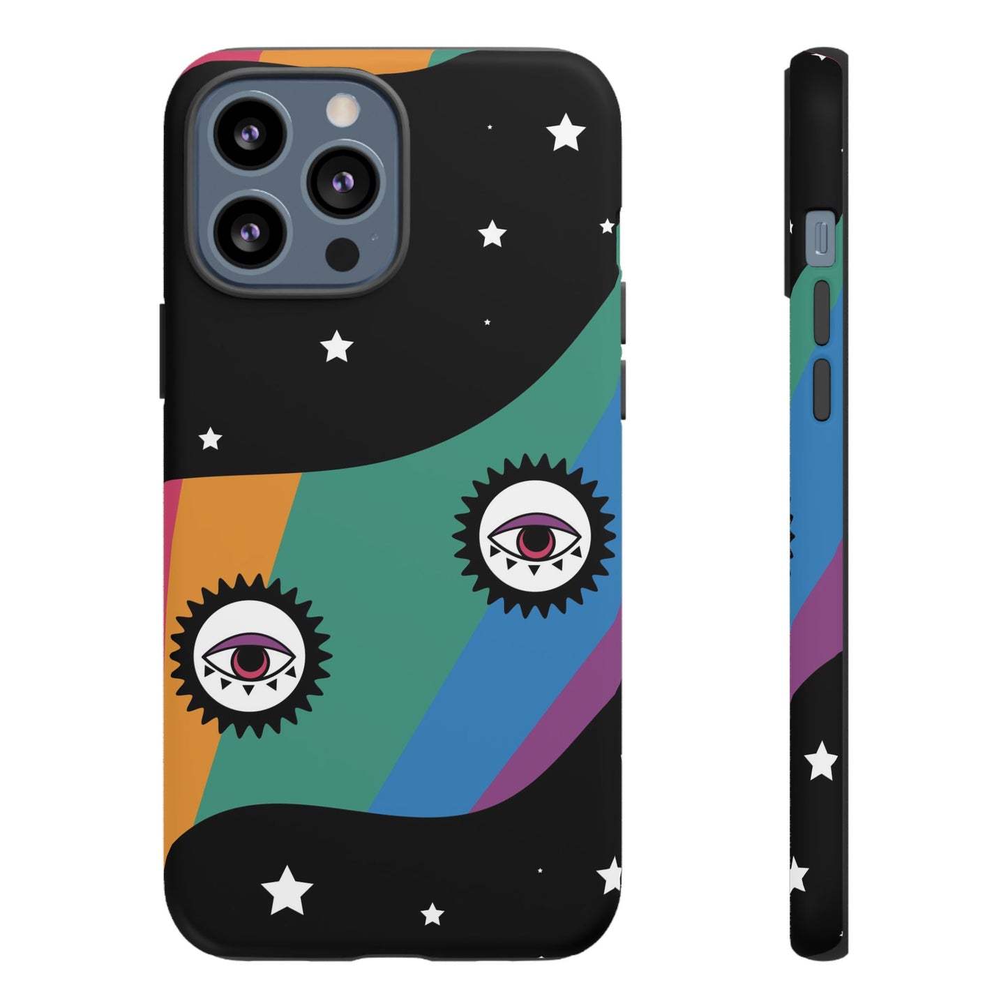Estuche resistente Arcoiris Eye