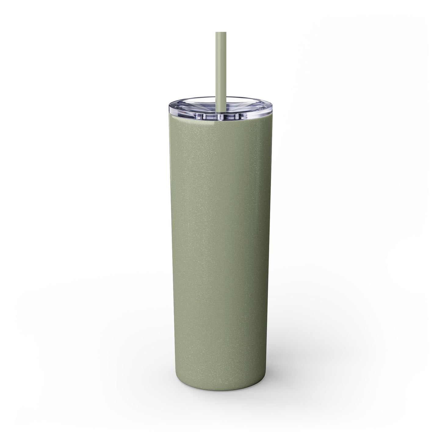 Plain Tumbler with Straw, 20oz