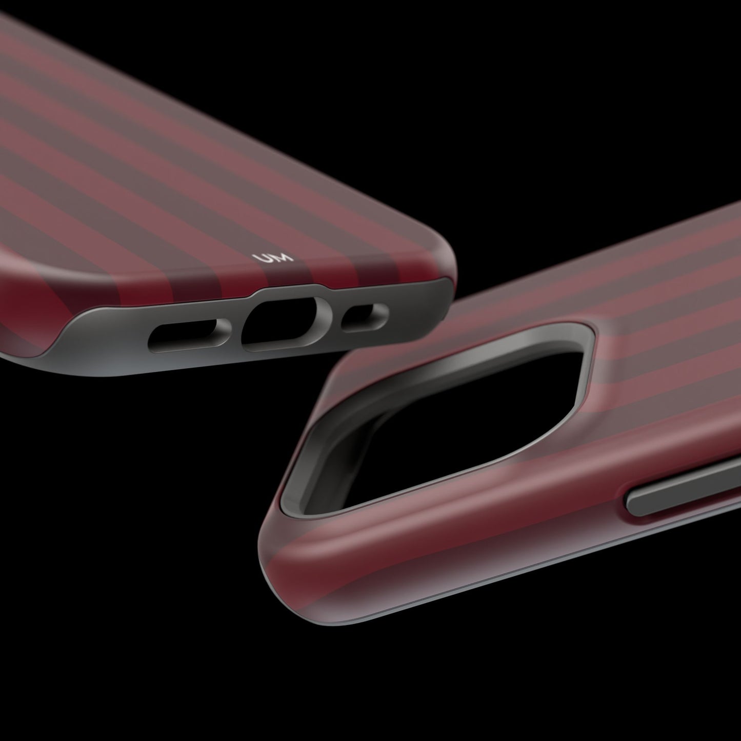 Bordeaux Pinstripe