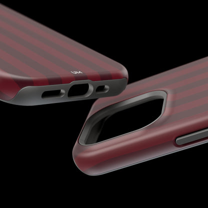 Bordeaux Pinstripe