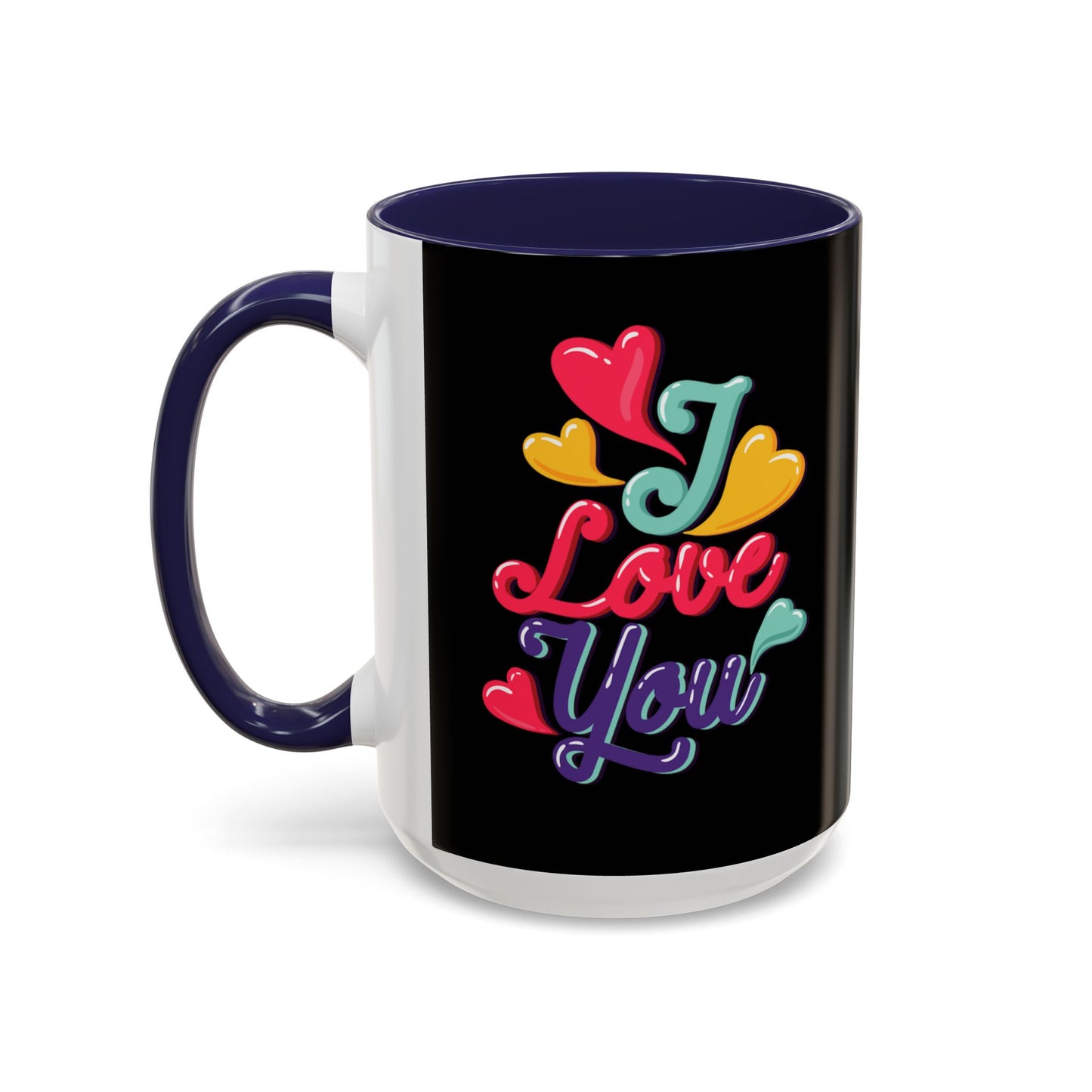 Taza de café con la frase "Te amo" (11, 15 oz)