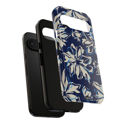Blue Flor Tough Case