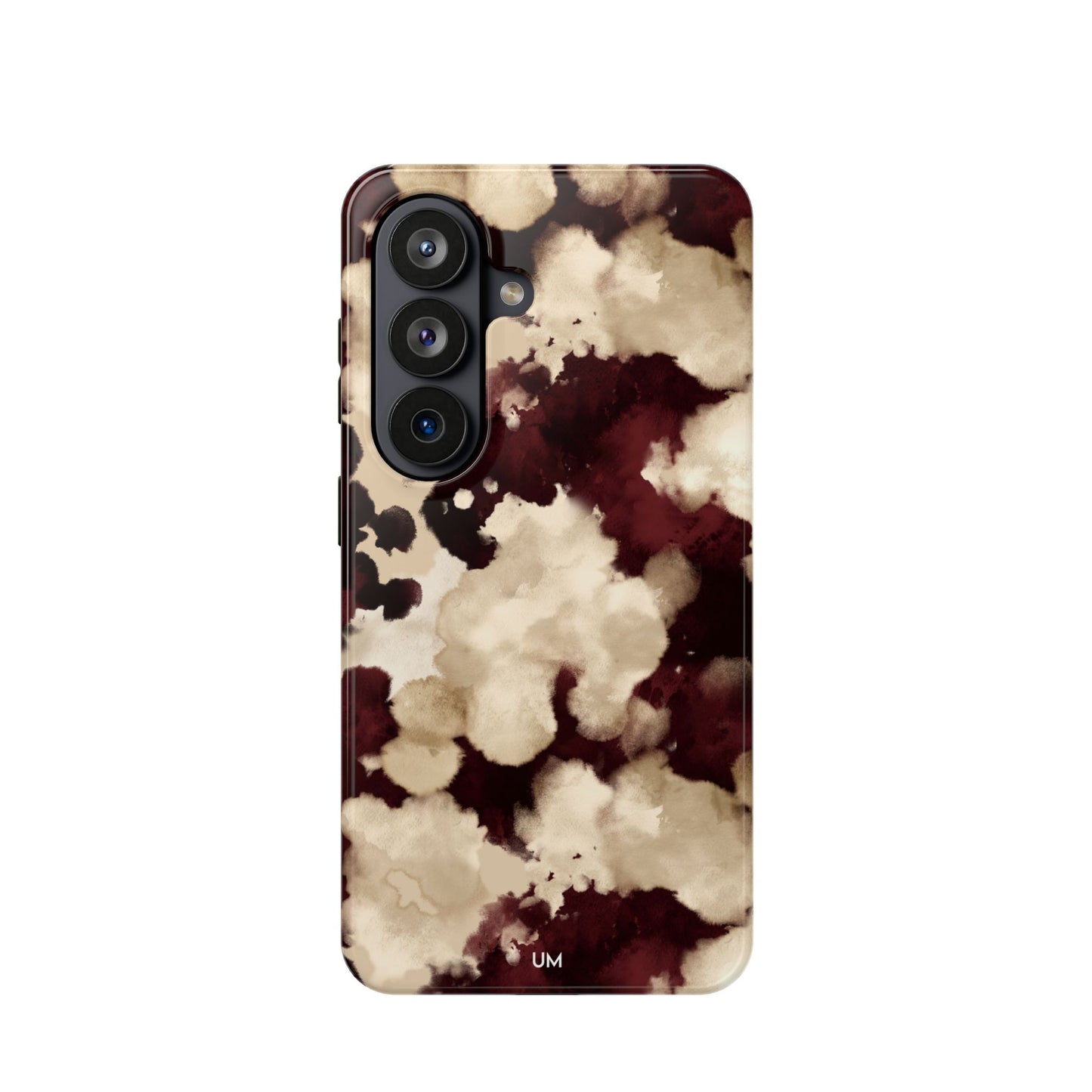 Marbled Burgundy