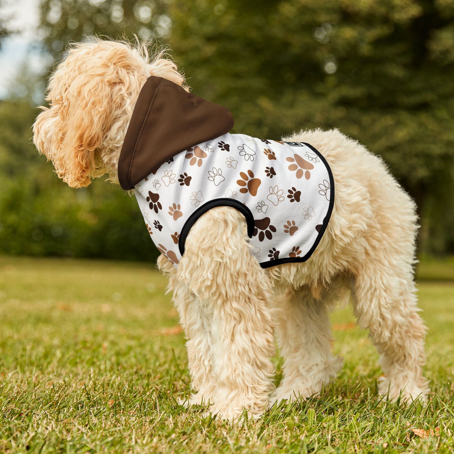 Sudadera con capucha para mascotas de la UM