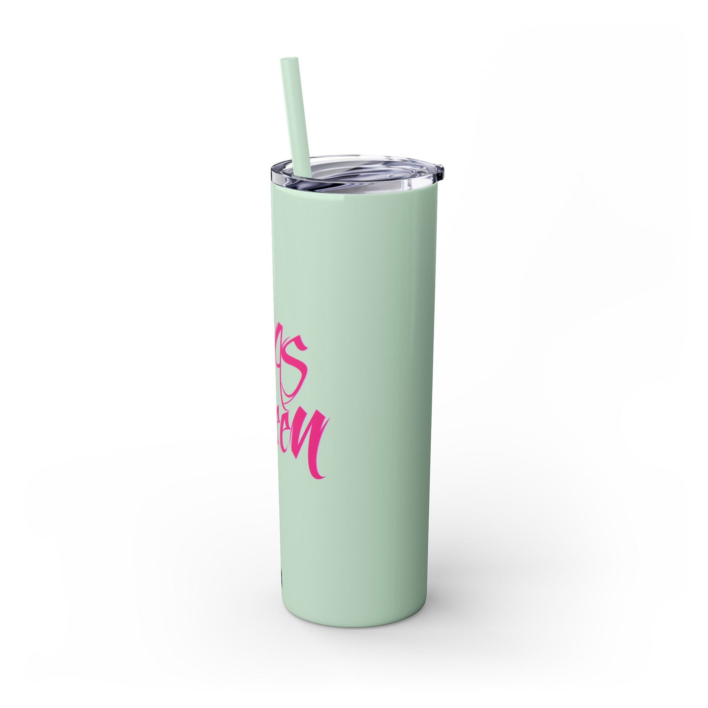 Queen Tumbler with Straw, 20oz