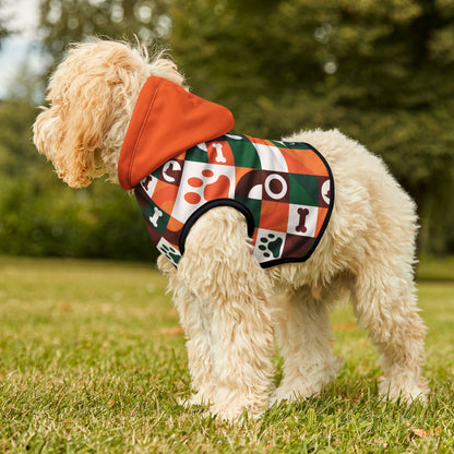 Sudadera con capucha para mascotas de la UM