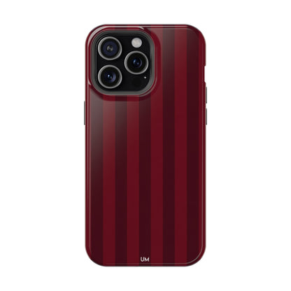 Bordeaux Pinstripe