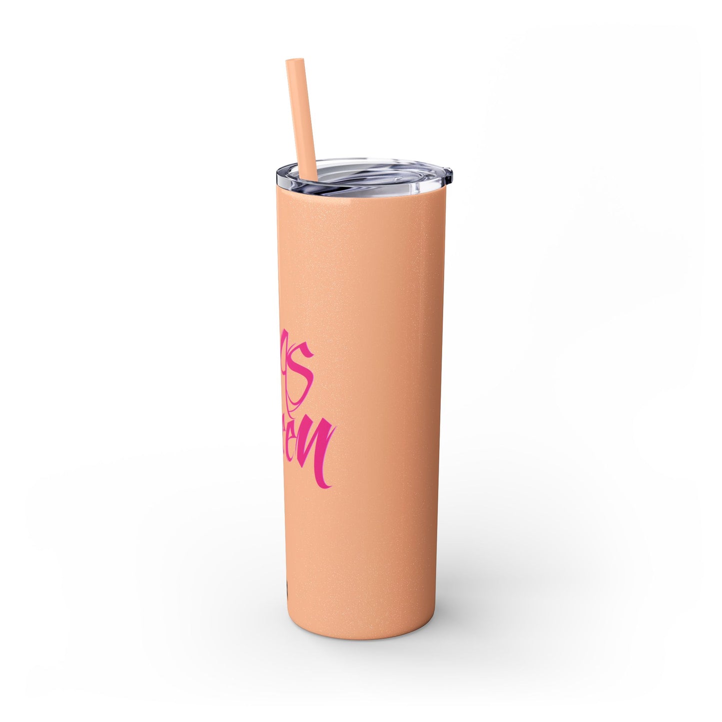 Queen Tumbler with Straw, 20oz