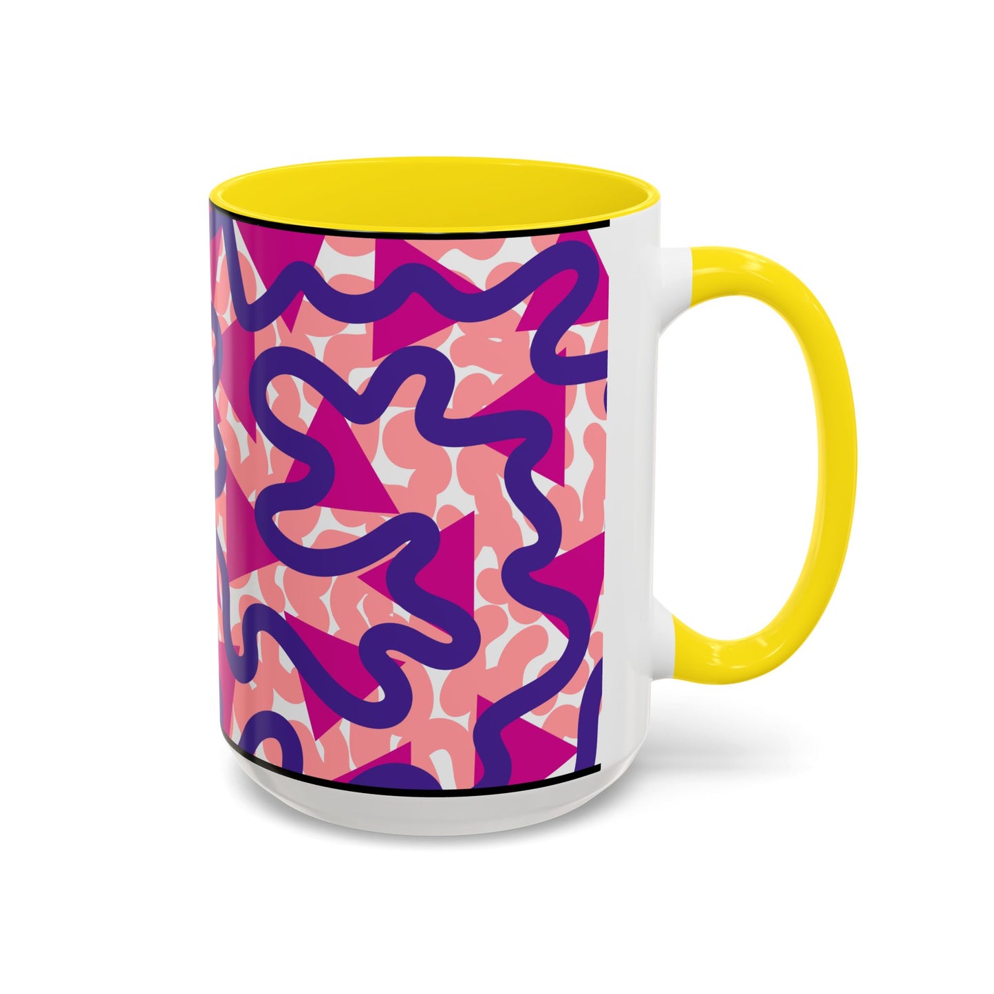 Taza de café abstracta (11, 15 oz)