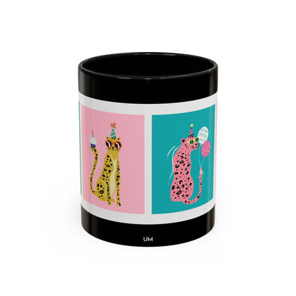 Taza de café con estampado animal (11, 15 oz)