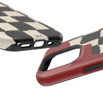 Checkerboard Red