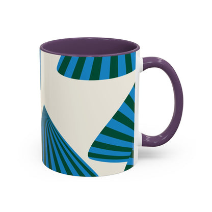 Taza de café navideña moderna (11, 15 oz)