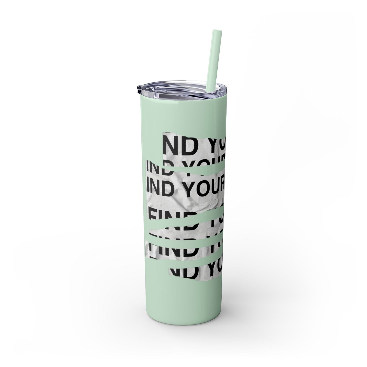 Vaso con pajita Find Your Voice, 20 oz