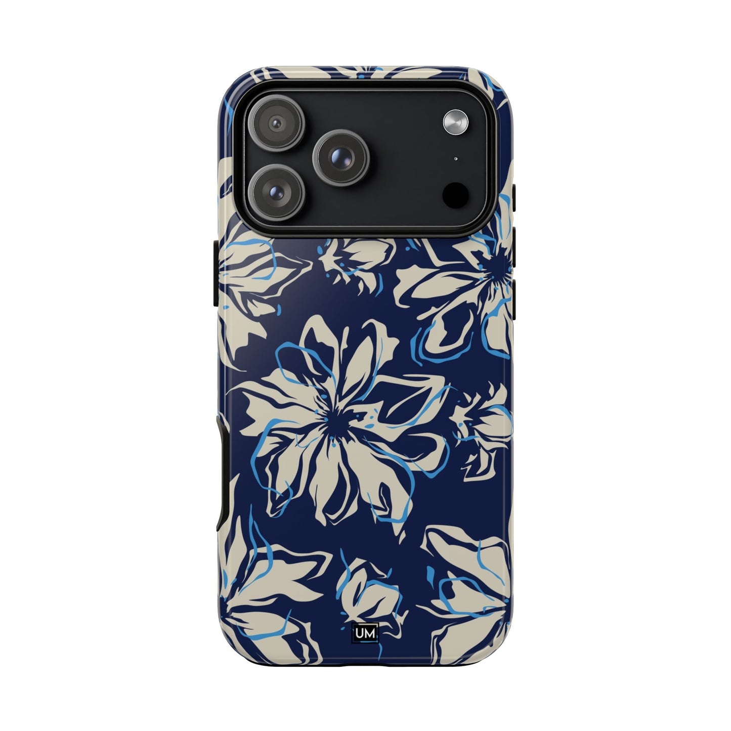 Blue Flor Tough Case