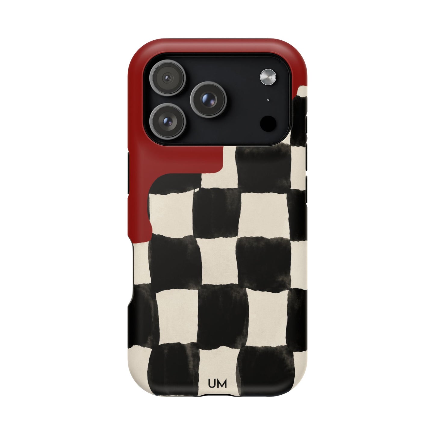 Checkerboard Red