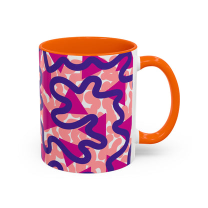 Taza de café abstracta (11, 15 oz)