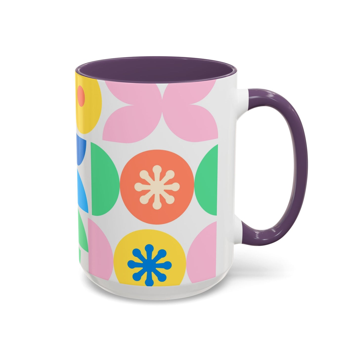 Taza de café colorida (11, 15 oz)