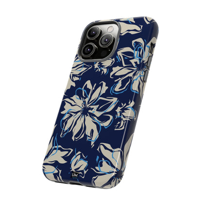 Blue Flor Tough Case
