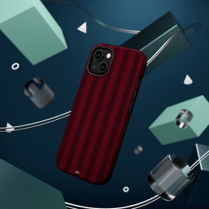 Bordeaux Pinstripe