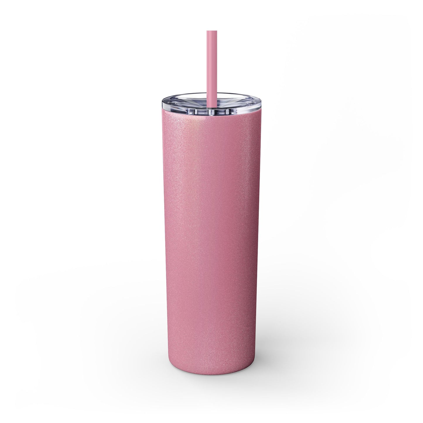 Plain Tumbler with Straw, 20oz