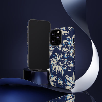 Blue Flor Tough Case