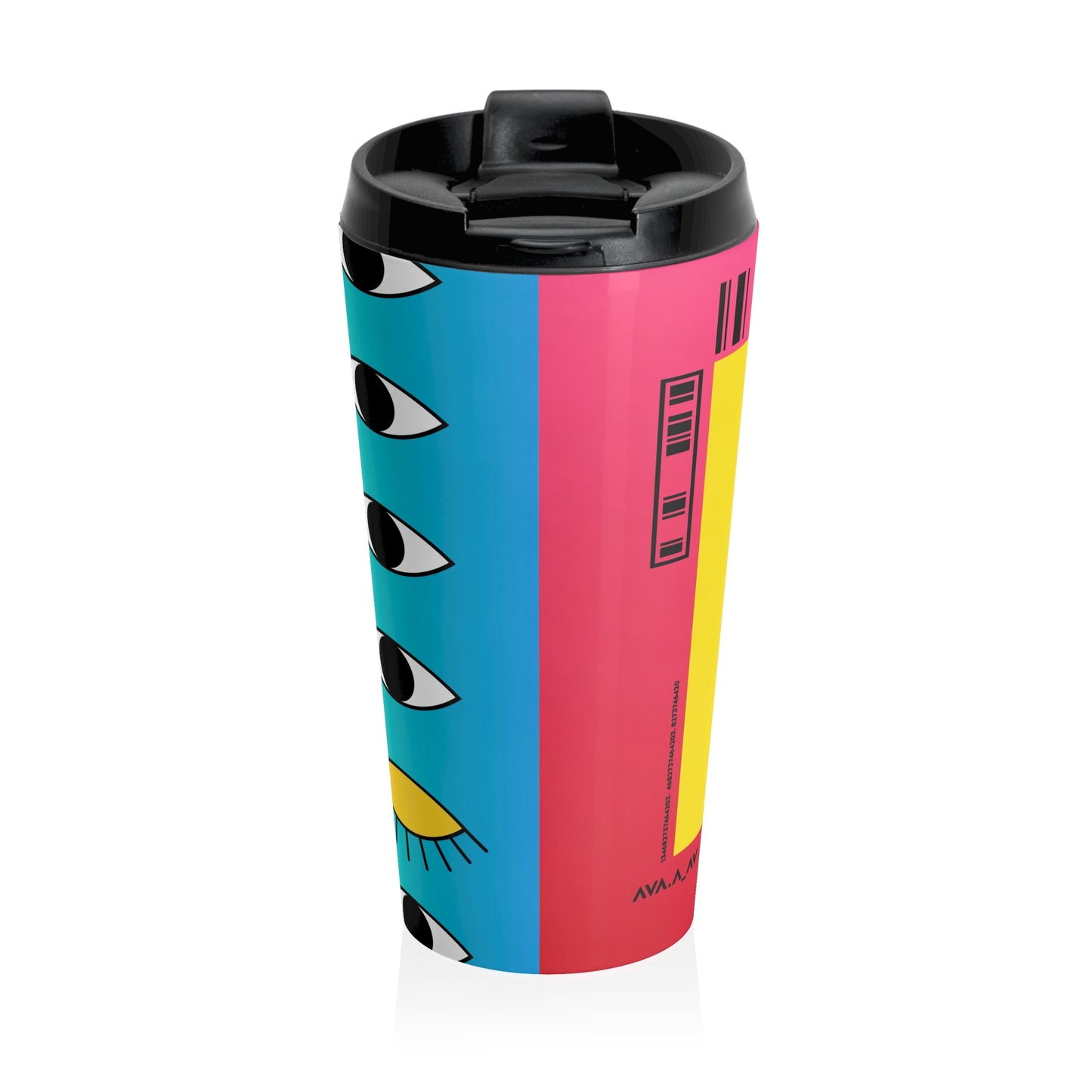 Vibrant  Stainless Steel Travel Mug