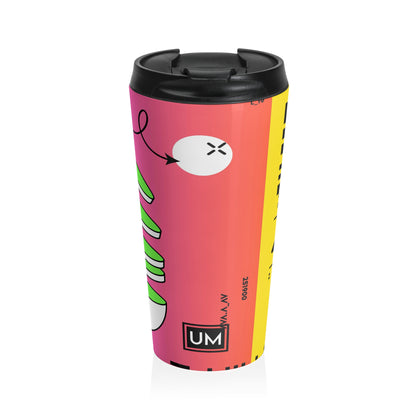 Vibrant Stainless Steel Travel Mug