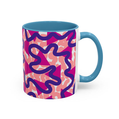 Taza de café abstracta (11, 15 oz)