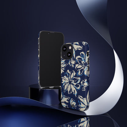 Blue Flor Tough Case